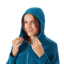 Load image into Gallery viewer, Mammut Women's Yadkin ML Hooded Jacket Sapphire Melange-Sapphire S