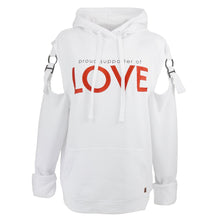 Load image into Gallery viewer, Peace Love World Women's Frank Hoodie
