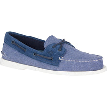 Load image into Gallery viewer, Sperry Men's A/O 2-Eye Linen Boat Shoes
