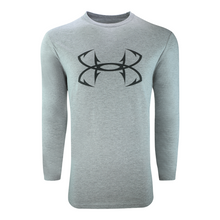 Load image into Gallery viewer, Under Armour Men's Heatgear Graphic Hook Big Logo L/S Shirt
