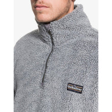 Load image into Gallery viewer, Quiksilver Men's Bogong Gum Half-Zip Popcorn Sherpa Fleece
