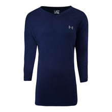Load image into Gallery viewer, Under Armour Men's Fitted V-Neck Coldgear Long Sleeve Shirt
