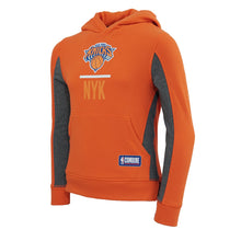 Load image into Gallery viewer, Under Armour Boy's NBA Combine Sweatshirt Knicks Orange XS

