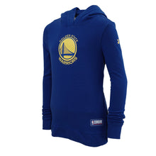 Load image into Gallery viewer, Under Armour Boy's NBA Combine Sweatshirt GSW Blue XS
