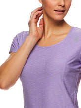Load image into Gallery viewer, Reebok Women's Fitted Performance Reverse Marled Jersey T-Shirt

